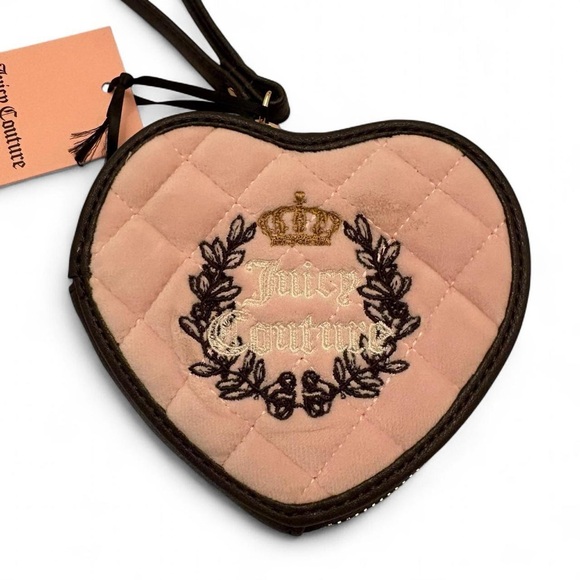 NWT Juicy Couture Royal Couture Heart Ziparound - Picture 2 of 4